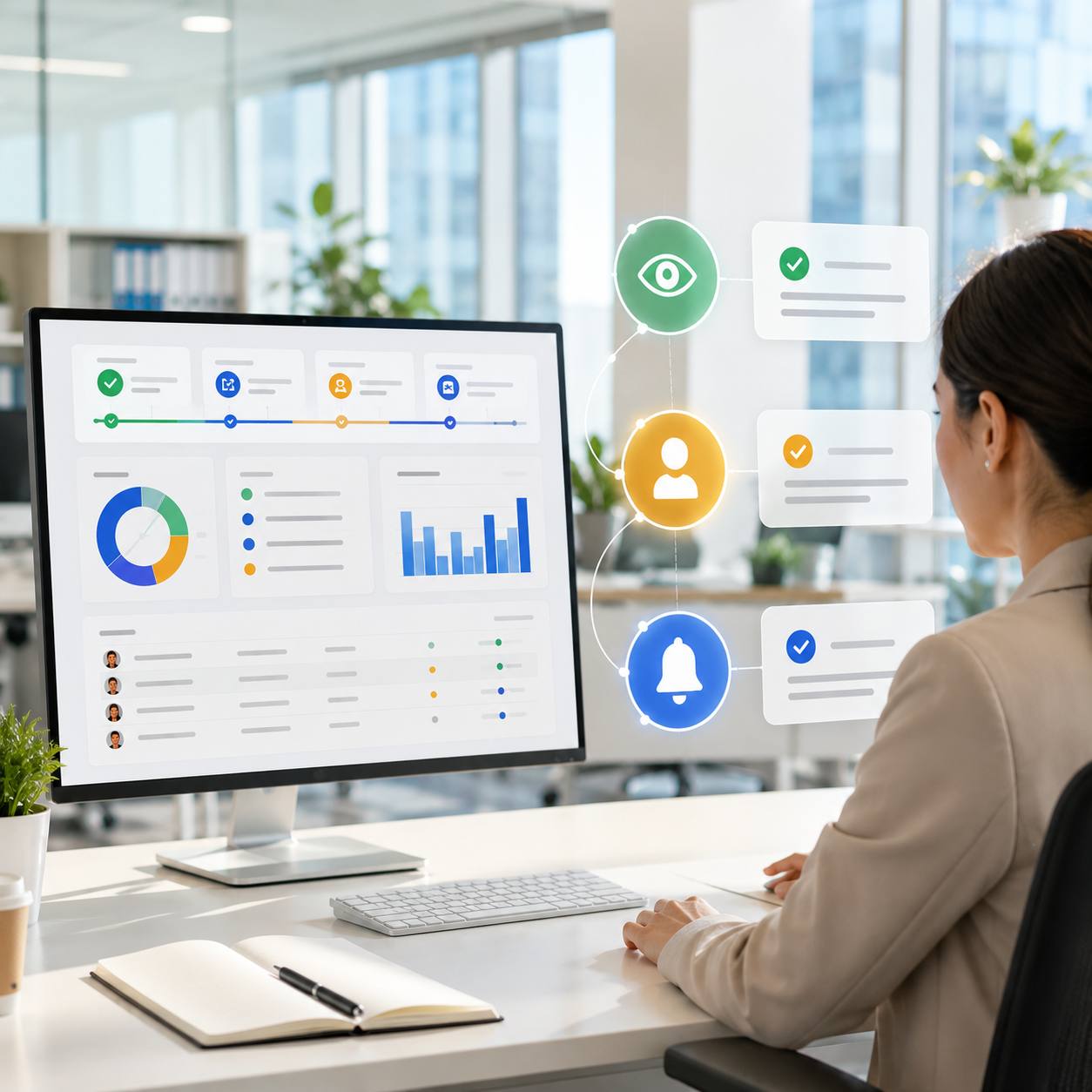GENiDESKPro workflow visual