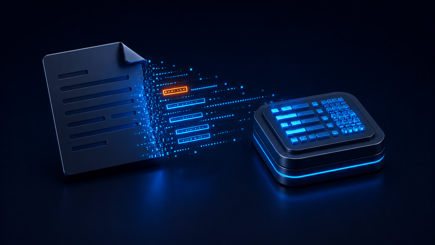 Document transforming into structured data