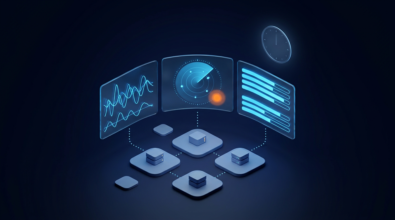 24/7 monitoring dashboard with live alerts